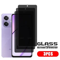 Premium Privacy Anti - Spy Tempered Glass Screen Protector - 4 - Pack, 9H Hardness, HD Clarity, Easy Installation - OPPO A40m (3 Front Glass)