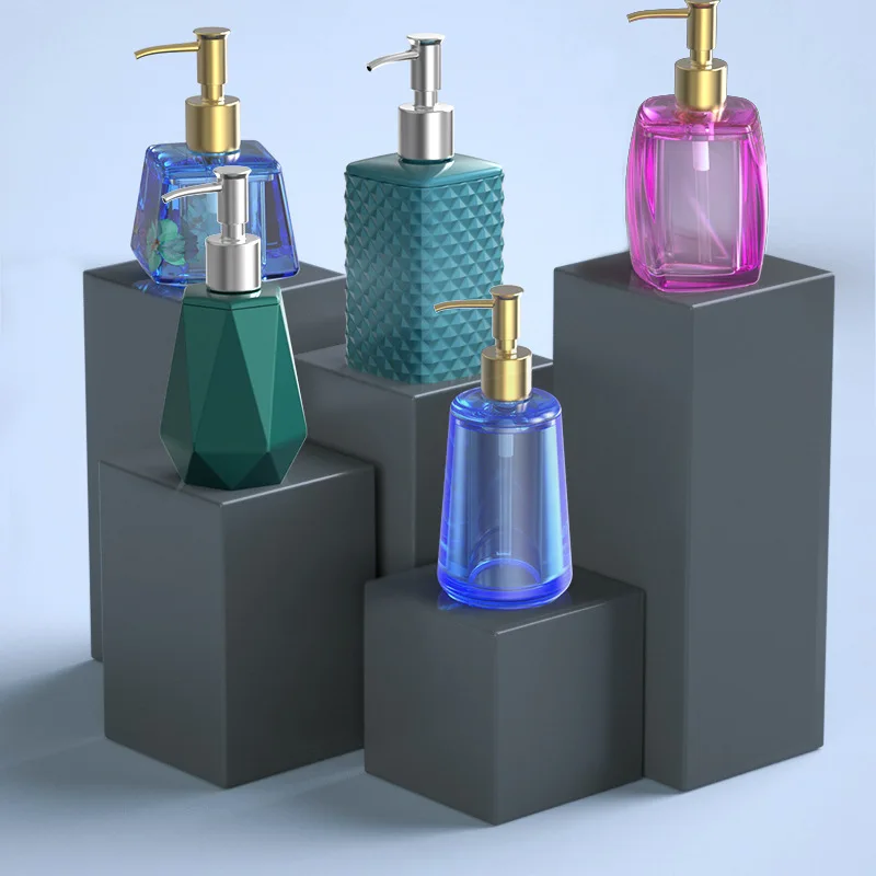 Travel Bottle Clay Silicone Mold 5 Sizes Body Lotion Shampoo Perfume Bottle Making Epoxy Resin Molds