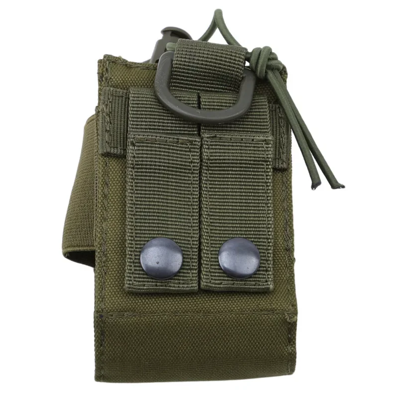 Walkie Talkie Bag Tactical Radio Pouch Hunting Walkie Talkie Holder Interphone Hanging Bag Molle Nylon Magazine Pouch