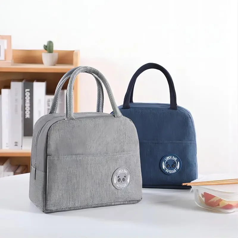 Insulated Lunch Bag Insulation Bento Pack Aluminum Foil Rice Bag Meal Pack Ice Pack Student Bento Lunch Handbag Insulation Best Sellers In Luggage, Bags
