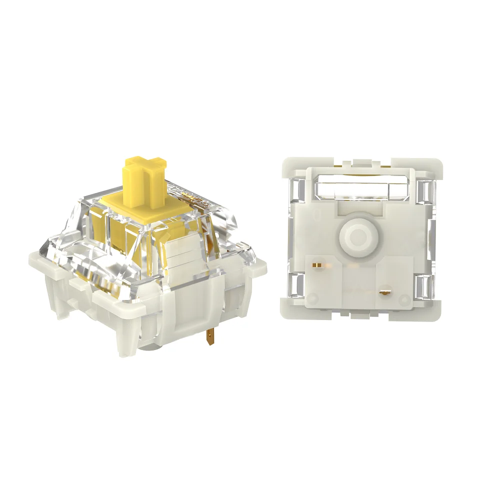 Gateron Pro v2 2.0 3pin Rgb Interruptor Tátil Linear Branco Amarelo Vermelho Prata Marrom para Teclado Mecânico Pré Lubrificado - Imagem 6