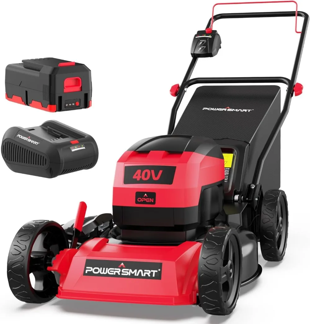 40V 17" Cordless Brushless Lawn Mower 1