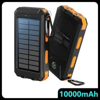 Versatile Outdoor Solar Power Bank 10000mAh 4-in-1: Charge/Light All-Day Use - Image 6