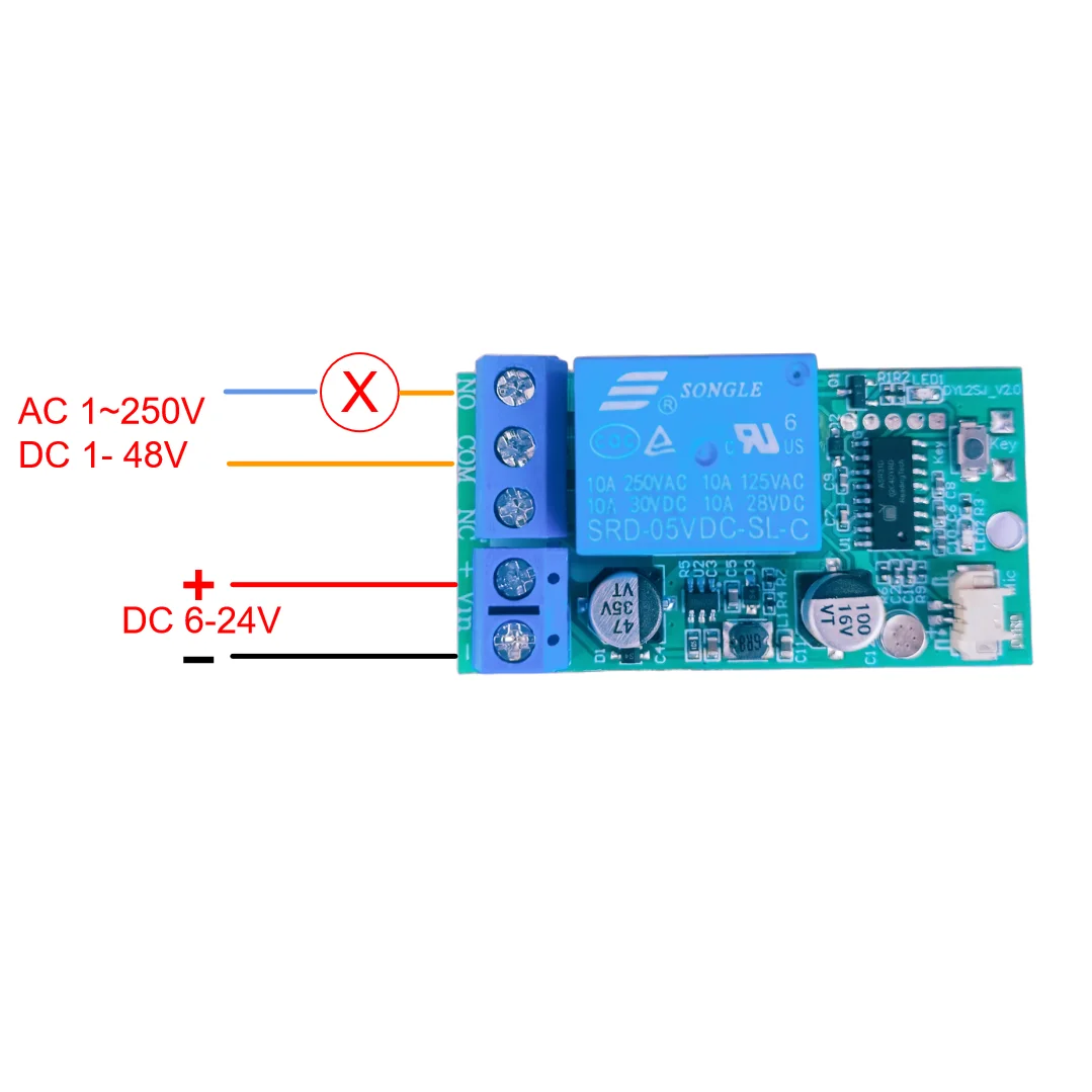 Multilingual Voice-Activated Switch for Custom Command Control
