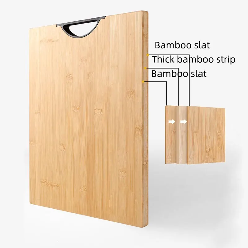 Bamboo Cutting Board for Cutting Food Such as Fruits, Vegetables, Flexible Kitchen Utensils for Baby Food