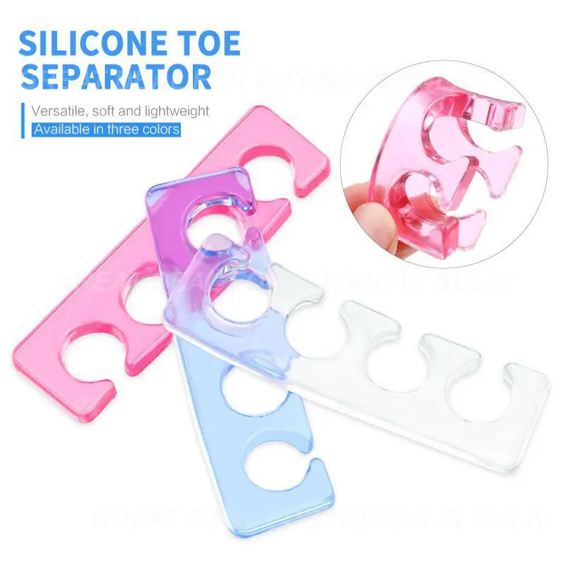 Separatore Newtoe Separatori Per Dita In Silicone Morbido Distanziatore Flessibile Per Dita Dei Piedi Correttori Per Dita Forma Manicure Pedicure Stru