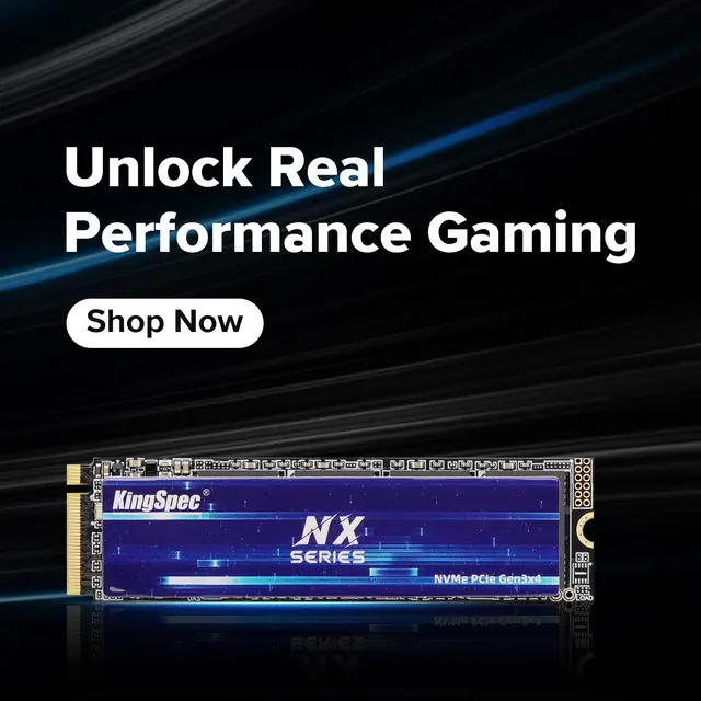 초고속, 내구적인 KingSpec NVMe SSD: 업그레이드한 스토리지 경험