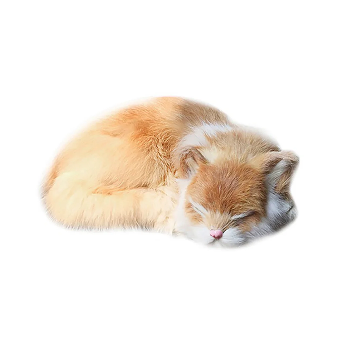 

Plush Simulation Toy Cute Real Hair Hair Accessories Sleeping Animal Photography Props Children'S Office