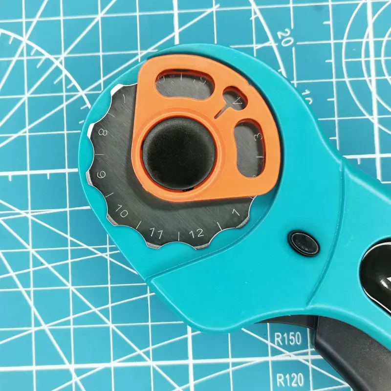 45mm 로터리 커터 블레이드 SK5 점선 스킵 웨이브 나이프 액세서리 롤러, DIY 패브릭 레더 크래프트 커팅 도구