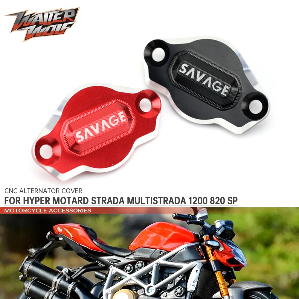 Coperchio Alternatore Per Ducati Hypermotard Multi Hyper Strada Streetfighter Monster 695 S2R S4R 848 1000 1200 S 820 Sp Moto