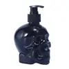 Creative Skull Soap Dispenser Goth Style 350ml Black Transparent Reusable Soap Dispenser Halloween Household Bathroom Hardware 3