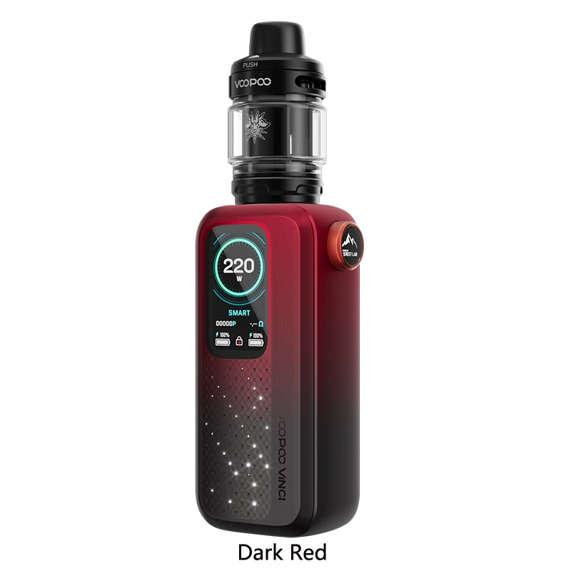 Original VOOPOO Vinci Spark 220 Kit 220W 18650 Battery 5.5ML Uforce-X Tank 0.15/0.3ohm PnP X Coil E Cigarette Vaporizer Vape replacement