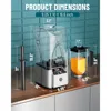 Commercial Professional Blender With Shield Quiet Sound Enclosure 2200W Industries Strong and Quiet Professional-Grade 6