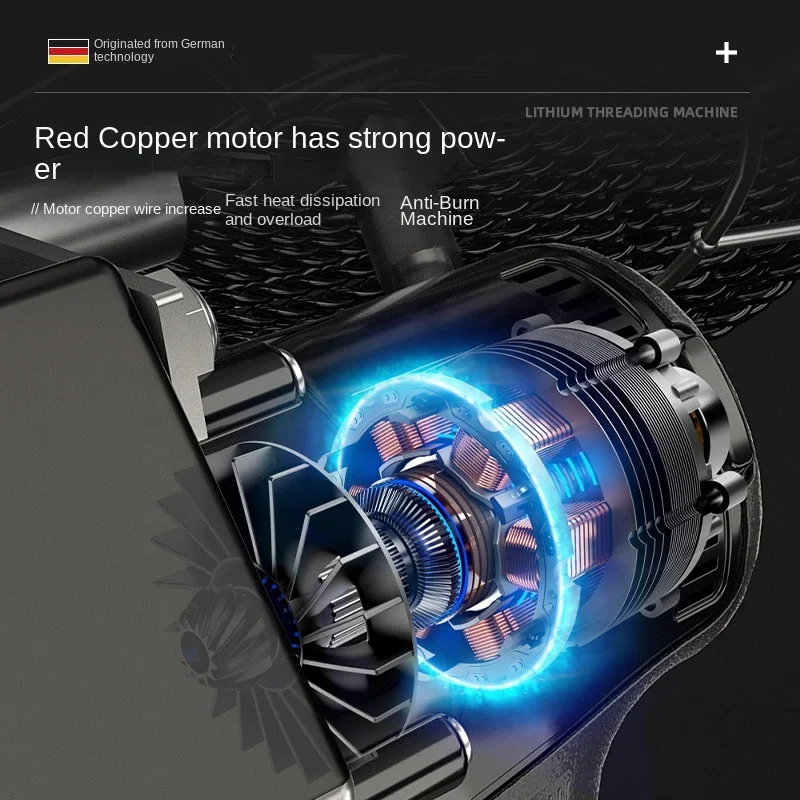 Lithium Automatic Wire Drawing Machine Cordless Automatic Threading Achine Special Threading Electric Tool For Water Electrician