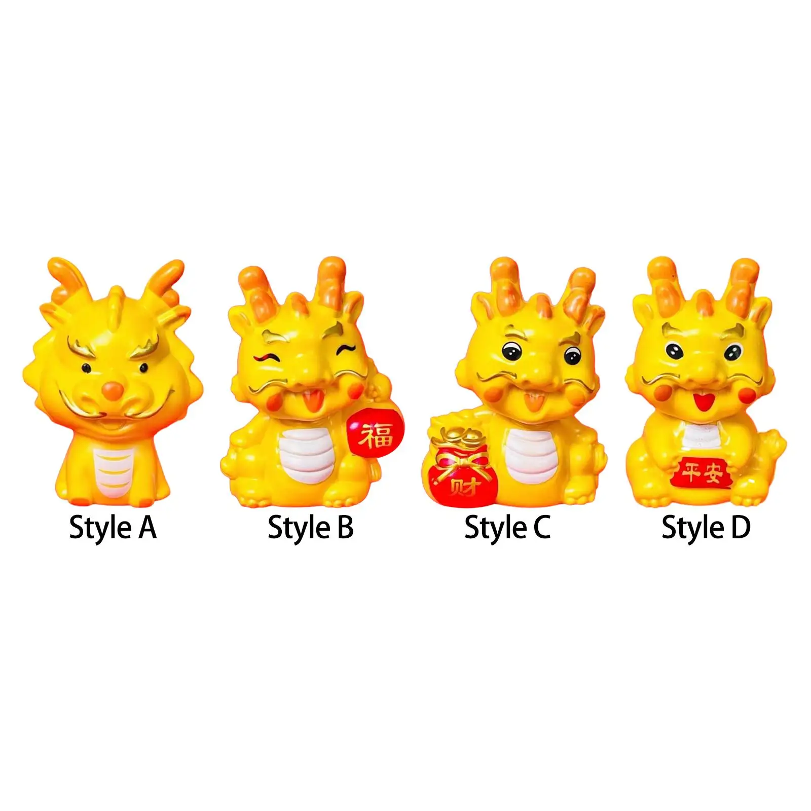 

Китайский новый год, статуэтка дракона, поделки для автомобиля, приборной панели, книжная полка, настольная