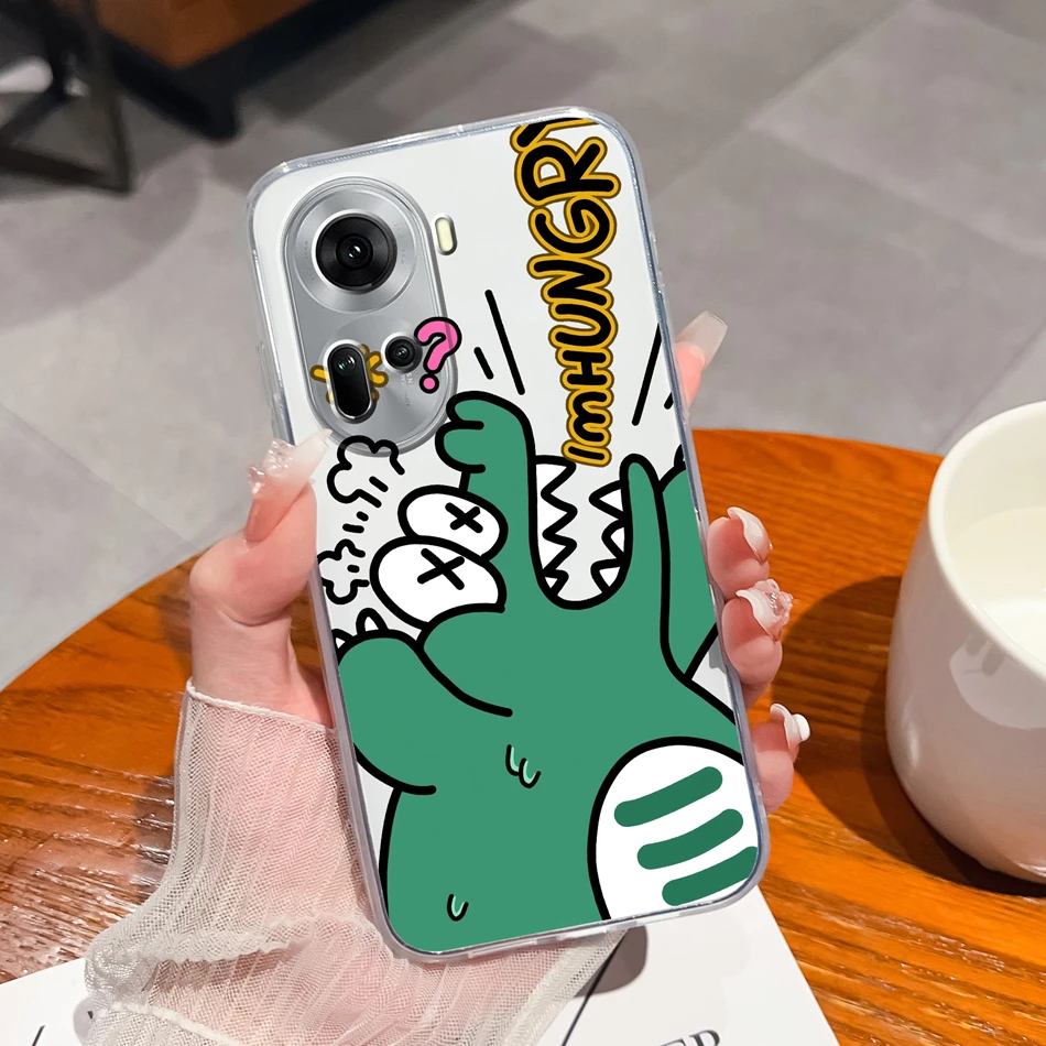 Clear Protective Silicone Anti-Drop Phone Case