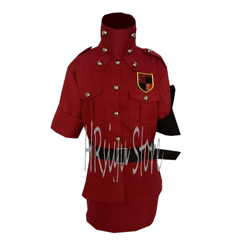 

Женский костюм для косплея, красная Униформа Сара, костюм для Хэллоуина, костюм для вечеринки