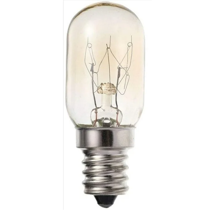 6pcs 10w Himalayan Salt Lamp Light Incandescent Bulbs, E12 Screw Cap Lampes  Ampoule Pour Himalaya Sel Lampe Four Lumière