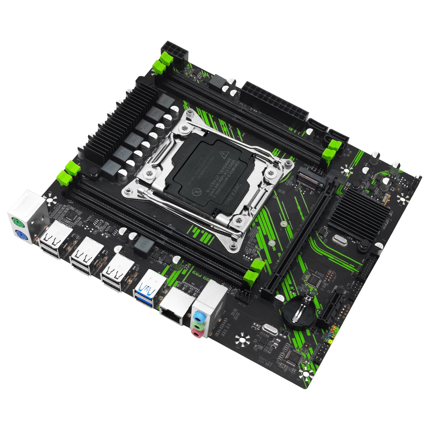 Machinist-conjunto de Placas-mãe Processador Cpu 1x16 = 16gb Ram Ddr4 Ecc Ssd Nvme Xeon e5 2650 v4 Lga 20113 Kit Pr9 X99 - Imagem 3