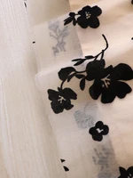 Robe décontractée en maille florale et velours pour filles, style princesse, idéale pour les fêtes, les vacances et comme cadeau – Nouvelle collection printemps-été 6