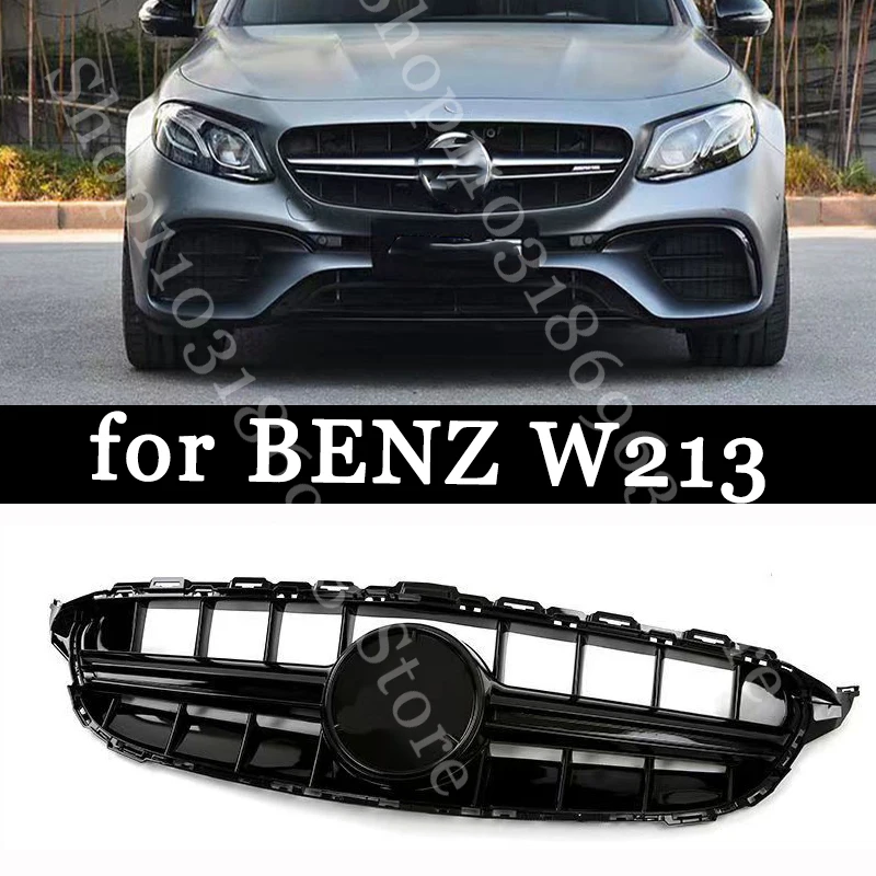 

Отлично подходит для переднего бампера Решетка капота гриля для Mercedes Benz E класса W213 2016-2019 AMG GT Алмазная Настройка