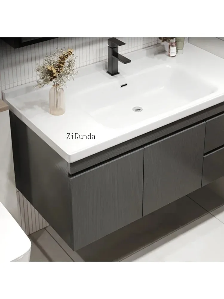 Simple Bathroom Cabinets Multifunction Wall-mounted Fog Removal Smart Mirror Cabinets Luxury Furniture Mueble Lavabo