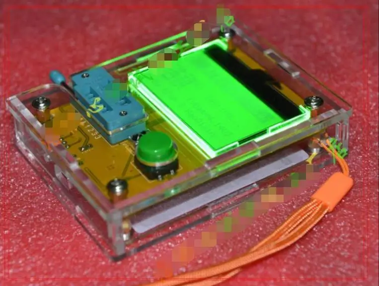 Tester A Transistor Lcr-T8 Test Grafico A Infrarossi Esr Zener Tube