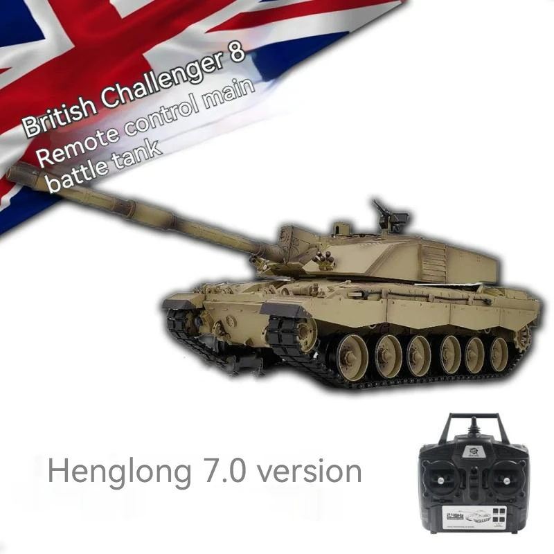 

Henglong 3908-1 2,4g Vs. Британский Challenger 2 Пульт дистанционного управления Запуск Главный боевой танк 1:16 Модель детский подарок