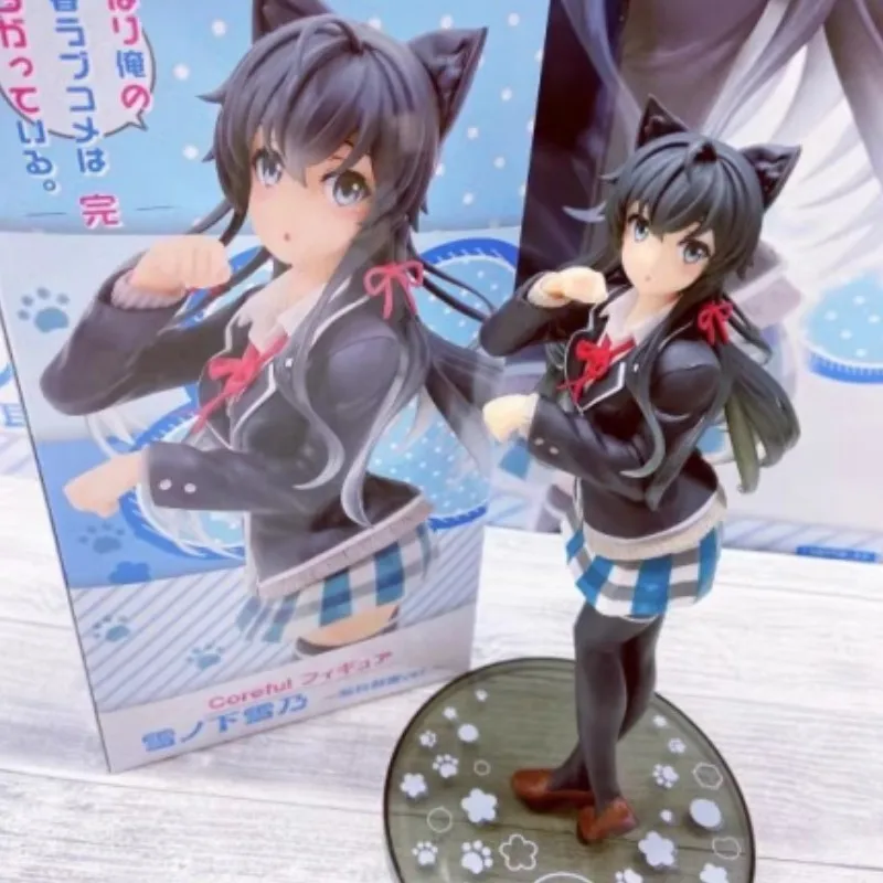 

Anime Action Pvc Figure Taito Original Coreful My Teen Romantic Comedy Snafu Yukino Yukinoshita Complete Pvc Model Toys