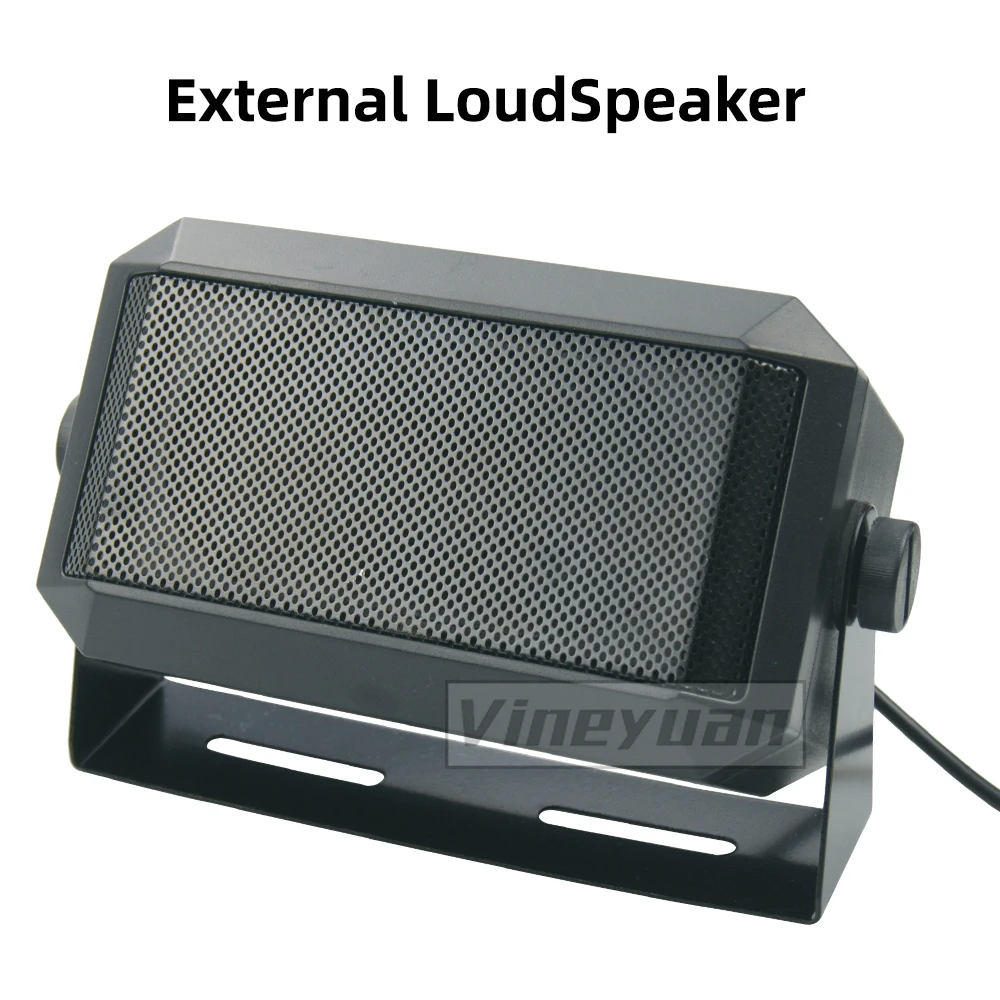 Altoparlante Esterno Jack Da 3.5Mm Per Yaesu Kenwood Icom Qyt Wp-12 Ft-7800R , Ft-8900R Tm281, Ic-2720H, Altoparlante Esterno Autoradio