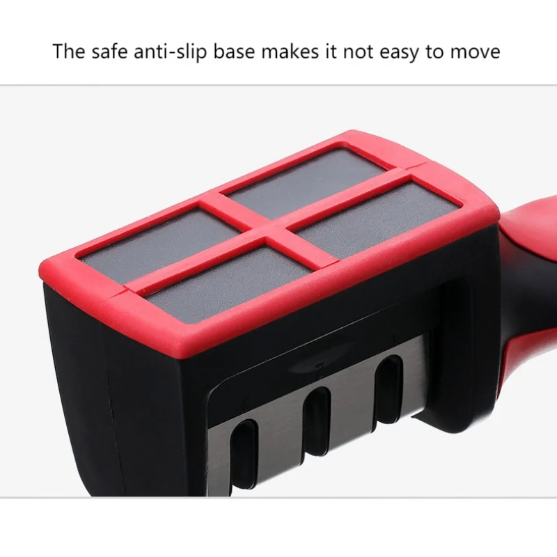 Knife Sharpener Sharpening Tool Fast Easy And Safe To Sharpens Kitchen Chef Knives 3-Stage Type