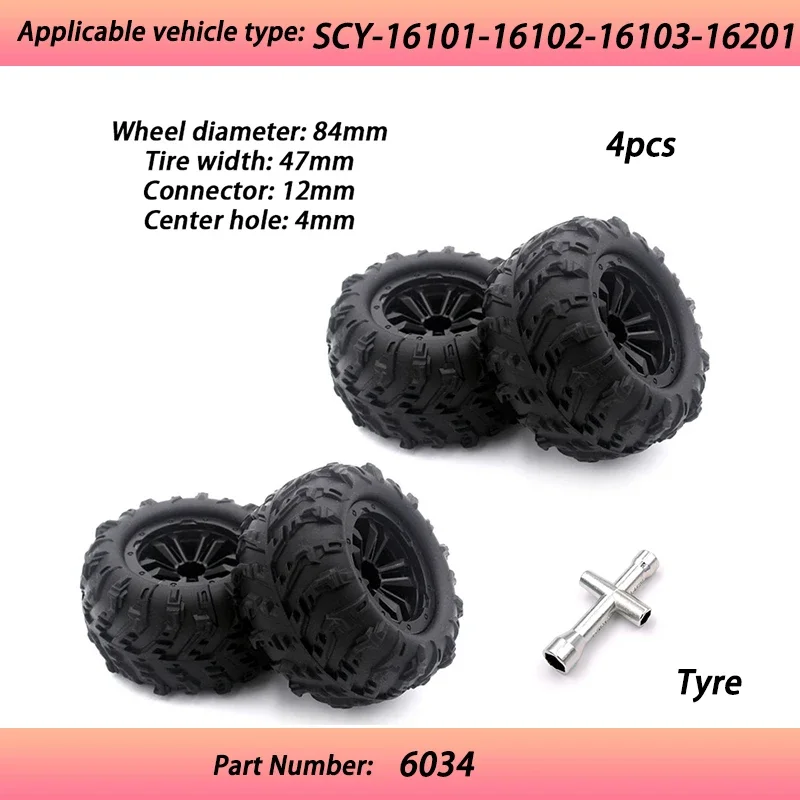SCY 16101 16102 16103 16201 16101pro 16102pro high speed RC Car Accessories 6028 6029 6030 6031 6001 6005 SCY16101PRO Car update