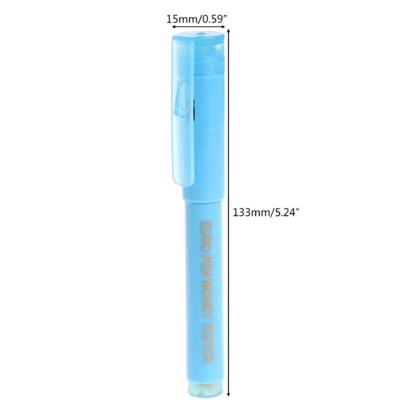 Money Detector Pen 2 in1 UV Light Banknotes Detector Counterfeit Fake Forged Money Bank Note Checker Currency Cash Tester Pen Tool