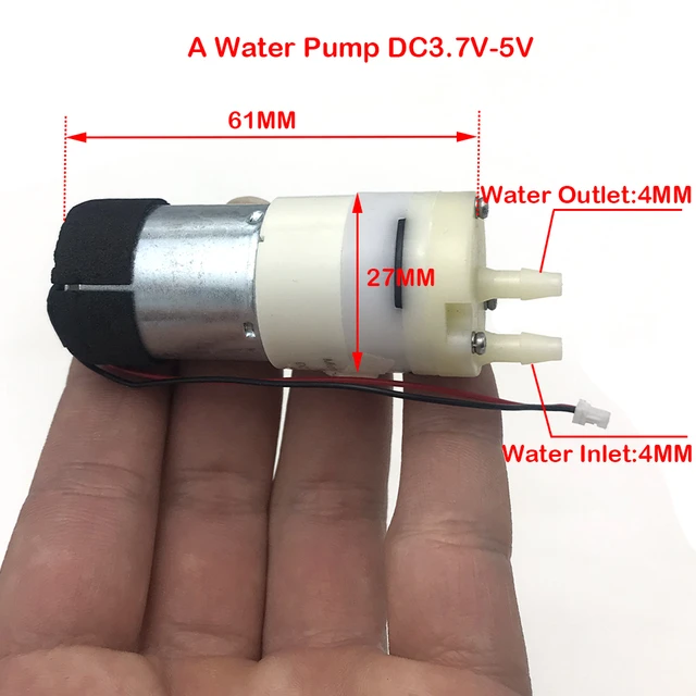 1PCS 310 Vakuum Pumpe DC 6V 3,7 V Wasserpumpe Membran Pumpe Unterdruck Pumpe  Elektrische Mini Pumpe für Spritzen Maschine Teile - AliExpress