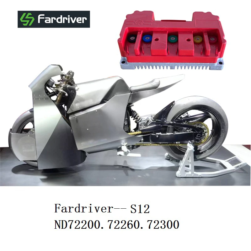 500W-1500W 72V Electric Moped Motorcycle Controller Fardriver ND72200 ND72260 ND72300(S12) E-Scooter FOC Sinewave Controller electric moped controller