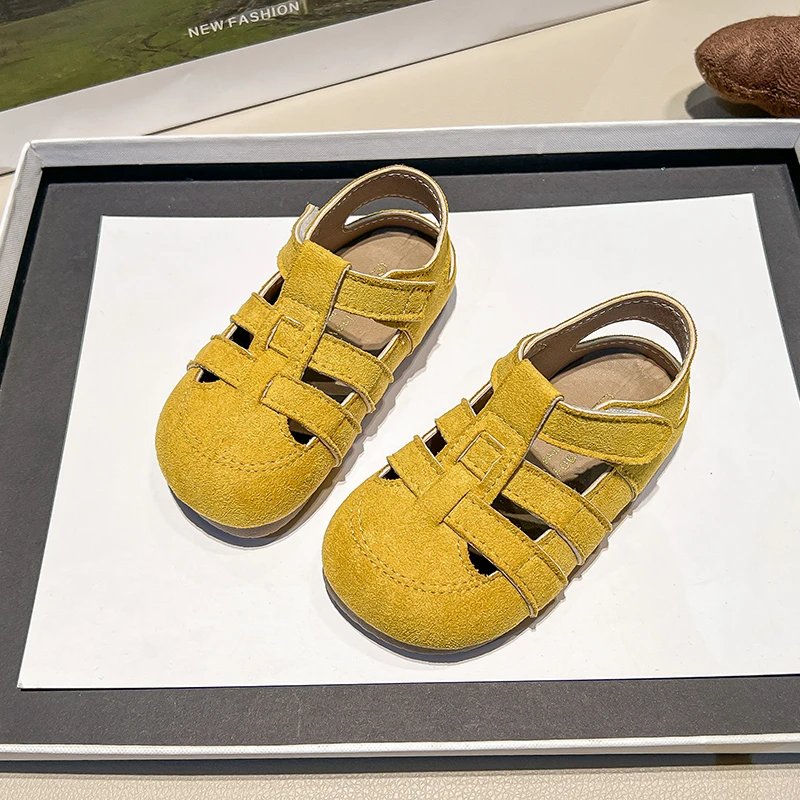 Girls Summer Sandals Non Slip Rome Style Toddler Beach Shoes