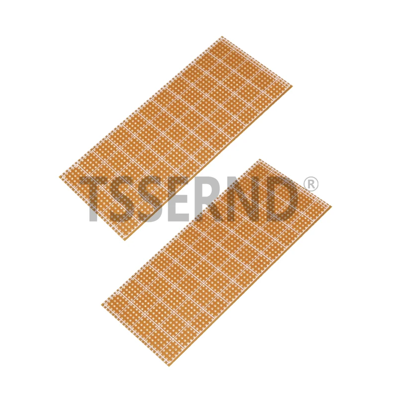 PCB 프로토타입 보드 단면 PCB 프로토보드 6.5x14.5cm DIY Arduino용 범용 실험 매트릭스 회로 보드