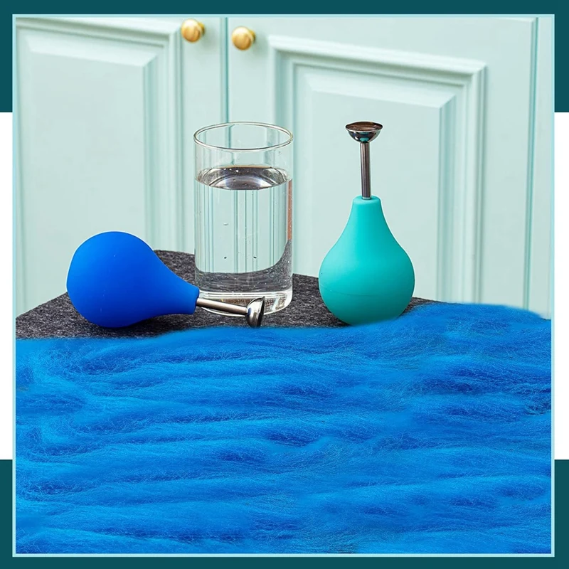 2 Pcs Ball Brause Sprinkler Flower Sprinkler Ball Brauser Squeeze Wet Felting Tools Watering Nozzle