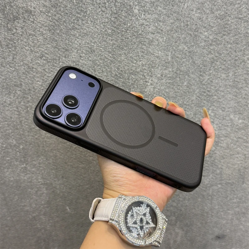 Ultrathin Magnetic Translucent Matte Phone Case with Wireless Charging Capability