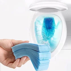 120pc Toilet Cleaner Sheet Mopping For Home Toilet Cleaning Household Hygiene Toilet Deodorant Yellow Dirt Toilet Cleaning Tool