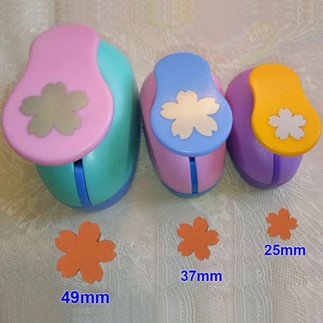 35mm Circle Heart Star Flower Leaf perforadora de papel paper foam craft  punch Scrapbook puncher DIY hole punches - AliExpress