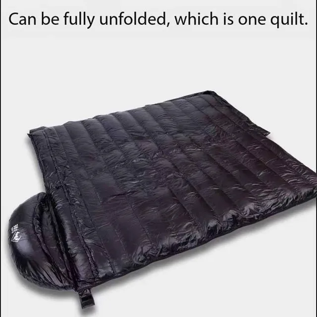 600g Goose Down Envelope Sleeping Bag 4