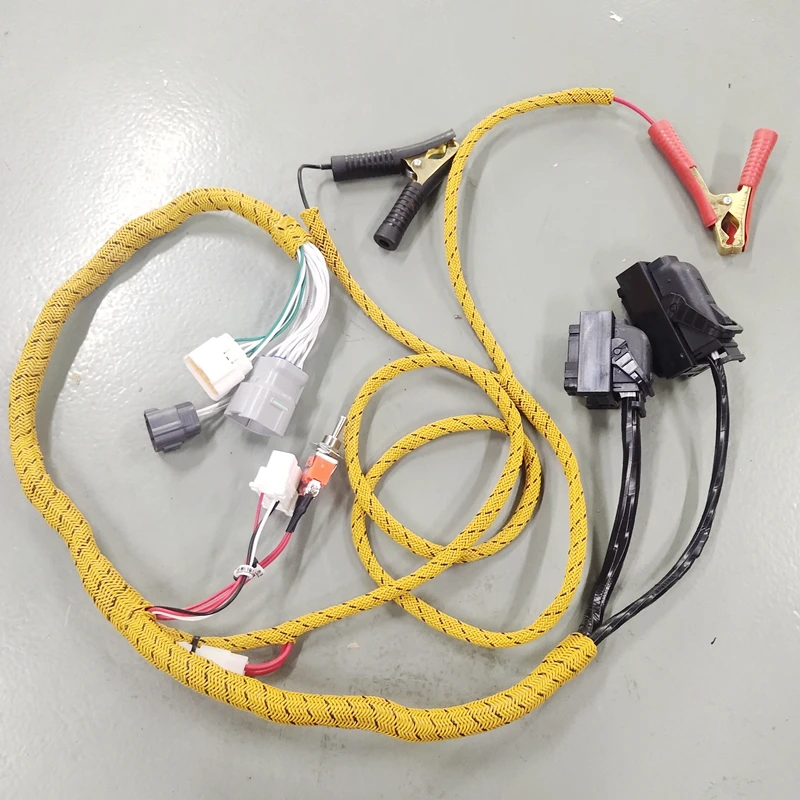 

For Hitachi Sany Isuzu 4JJ1 Engine Start Test Harness Detector Excavator Parts