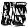 16PCS Nail Clippers Sets Nail Care Kit/Scissors/Trimmer/ Manicure/Pedicure Cutters /Eyelash Trimmer/Nail Tools/Toenail Knife 2