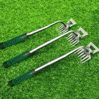 Weeding Hoe Rake Farm Tool Weeding Scarifier Harrow Gardening Artifact Metal Agricultural Nail Weeding Tools 2