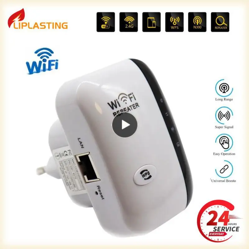 Ripetitore Wifi Wireless 300Mbps Amplificatore Extender Wifi Ripetitore Wifi Ripetitore Segnale Fi 802.11N Punto Di Accesso Ripetitore