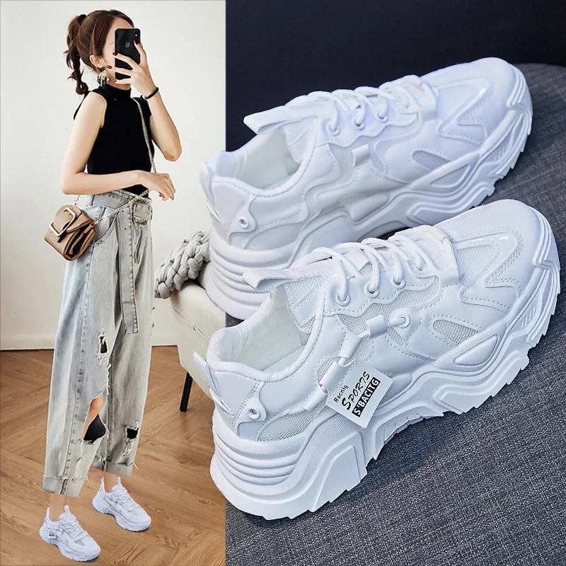 White Trainers Sneakers Shoes Women Shoes Trainers White White