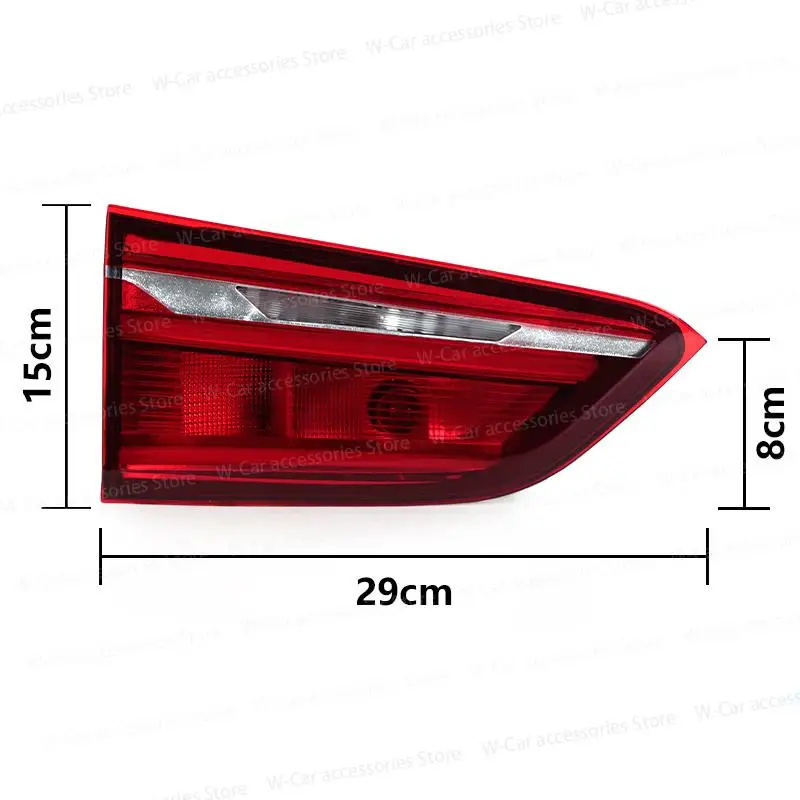Luz Trasera Para BMW X1 2016-2019 - Kit De Luces Traseras De Freno Y Advertencia, Piezas 63217350697 Y 63217350698