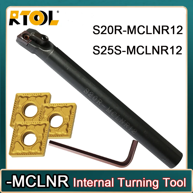 S20R MCLNR12 S25S MCLNR12 Internal Turning Tool Holder Lathe Machining s20r-mclnr12-s25s-mclnr12-internal-turning-tool-holder-lathe-machining
