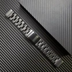 Premium Titanium Quick Fit Watchband - 22mm & 26mm - QuickFit 22mm (Black)